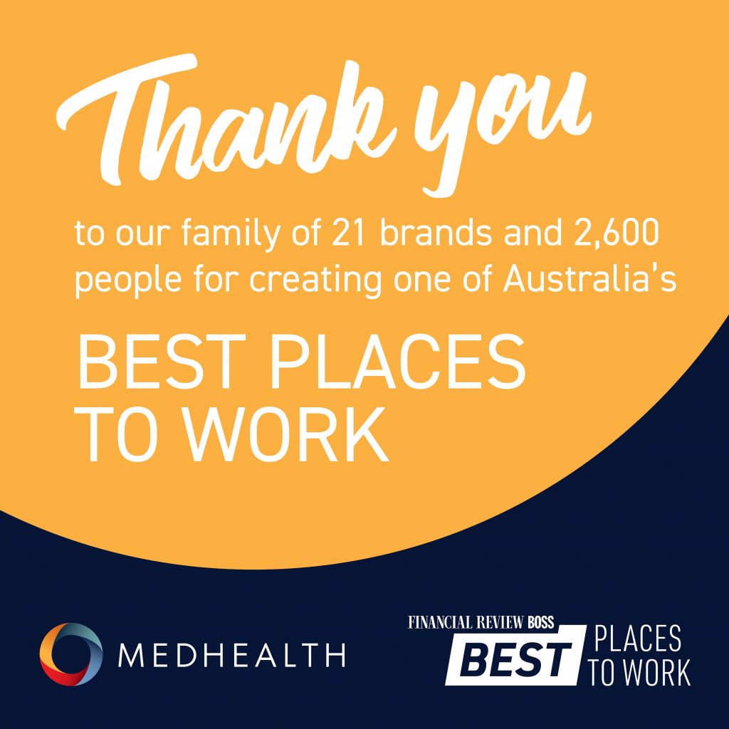 MedHealth recognised as one of Australia