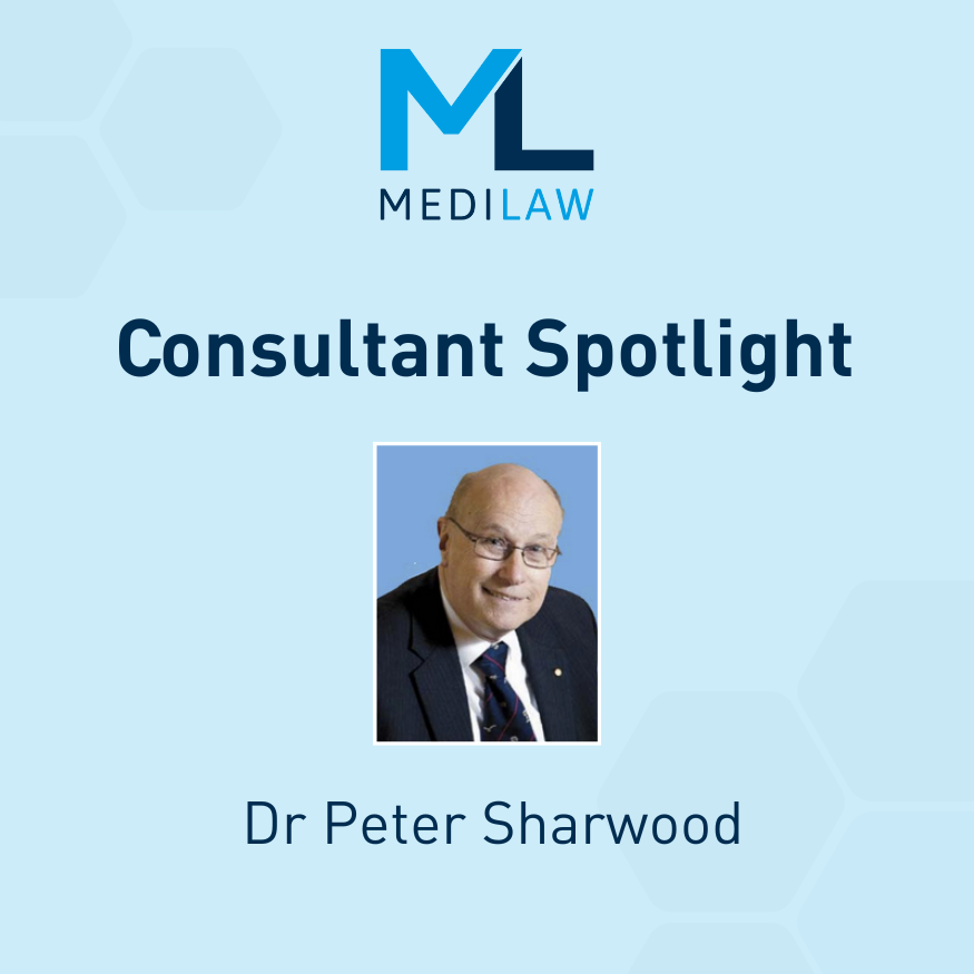 Medilaw’s spotlight doctor of the day: Dr Peter Sharwood, Orthopaedic Surgeon